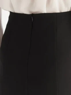 ACCESS FASHION Spódnica midi 54-6027-168 Czarny Regular Fit