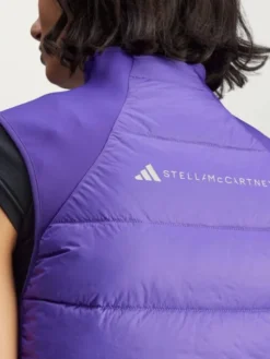 adidas by Stella McCartney Bezrękawnik 144153 Fioletowy Slim Fit
