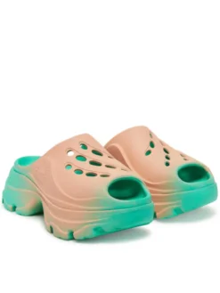 adidas by Stella McCartney Klapki Clogs JH8952 Zielony