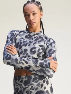 adidas by Stella McCartney Koszulka techniczna 161717 Beżowy Slim Fit