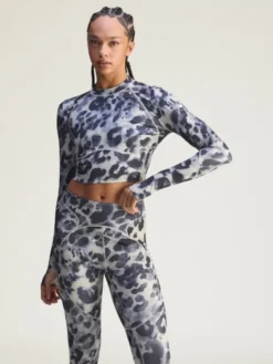 adidas by Stella McCartney Koszulka techniczna 161717 Beżowy Slim Fit