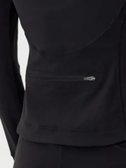 adidas by Stella McCartney Koszulka techniczna Training Midlayer JW4551 Czarny Slim Fit