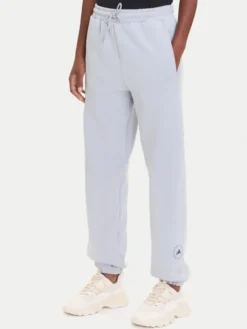 adidas by Stella McCartney Spodnie dresowe JX6777 Szary Loose Fit