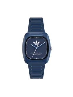 adidas Originals Zegarek Retro Wave One AOSY24029 Niebieski