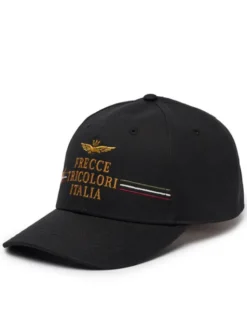Aeronautica Militare Czapka z daszkiem 262HA1266UCT02261 Czarny