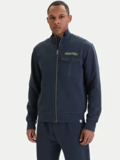 Aeronautica Militare Dres 261TF0116UF00676 Granatowy Regular Fit