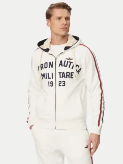 Aeronautica Militare Dres 261TF0107UF00677 Biały Regular Fit