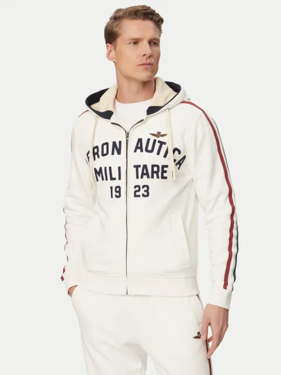 Aeronautica Militare Dres 261TF0107UF00677 Biały Regular Fit