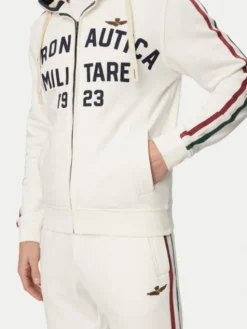 Aeronautica Militare Dres 261TF0107UF00677 Biały Regular Fit
