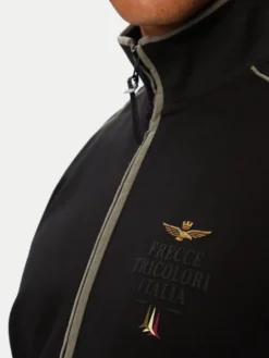 Aeronautica Militare Dres 262TF0125UF00691 Czarny Regular Fit