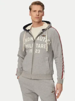 Aeronautica Militare Dres 261TF0107UF00677 Szary Regular Fit