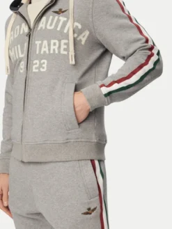 Aeronautica Militare Dres 261TF0107UF00677 Szary Regular Fit