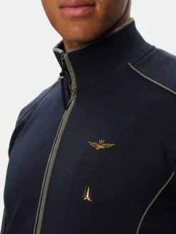 Aeronautica Militare Dres 262TF0125UF00691 Granatowy Regular Fit