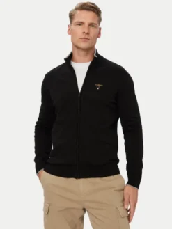 Aeronautica Militare Kardigan 262MA1632UL00506 Czarny