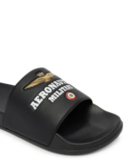 Aeronautica Militare Klapki 261SC0242UCT03337 Czarny