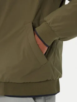 Aeronautica Militare Kurtka przejściowa 262AB3084UCT04374 Khaki Regular Fit