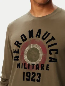 Aeronautica Militare Longsleeve 262TS2570UJ00641 Khaki Regular Fit