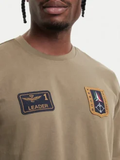 Aeronautica Militare Longsleeve 262TS2568UJ00703 Khaki Regular Fit