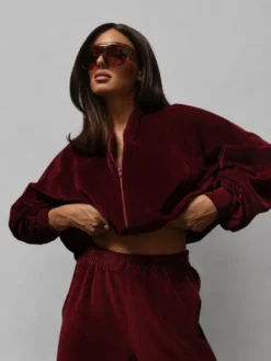 Agatha Studio Dres A26ZS-KA-K53 Czerwony Oversize
