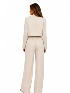 Agatha Studio Garnitur A26SS-KA-K21 Beżowy Regular Fit