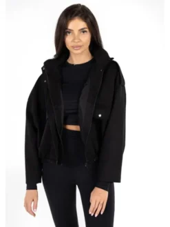 Agatha Studio Kurtka przejściowa A26ZS-5X-K01 Czarny Classic Fit