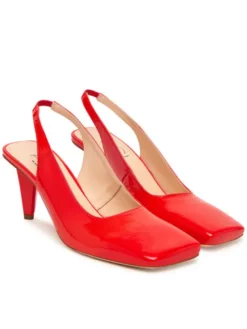 AGL Czółenka Celia Sling B D279003PCPLUME0377 Pomarańczowy