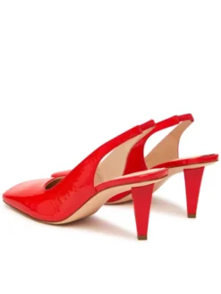 AGL Czółenka Celia Sling B D279003PCPLUME0377 Pomarańczowy