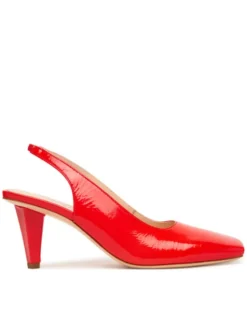 AGL Czółenka Celia Sling B D279003PCPLUME0377 Pomarańczowy