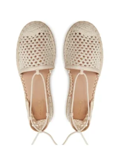 Aldo Espadryle Picot 13573899 Beżowy