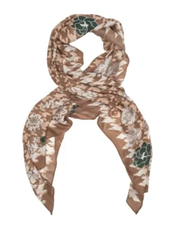 ALLORA BE UNIQUE Szal 100% viscose Beżowy
