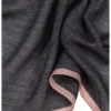 ALLORA BE UNIQUE Szal wool silk Granatowy