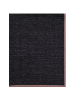 ALLORA BE UNIQUE Szal wool silk Granatowy