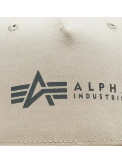 Alpha Industries Czapka z daszkiem 126912 Kremowy