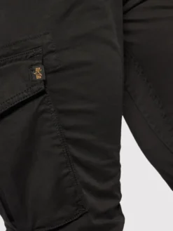 Alpha Industries Joggery Twill 116202 Czarny Regular Fit