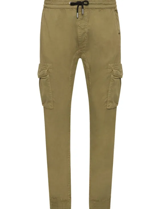 Alpha Industries Joggery 116202 Zielony Tapered Fit