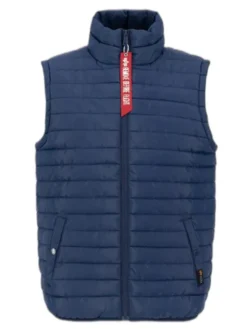 Alpha Industries Kamizelka AI.138122-697-XXL Granatowy Slim Fit