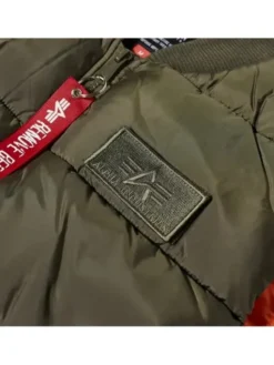 Alpha Industries Kamizelka Puffer Vest Zielony Regular Fit