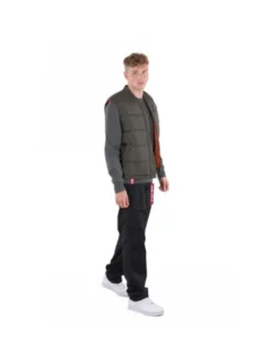 Alpha Industries Kamizelka Puffer Vest Zielony Regular Fit