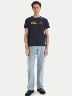 Alpha Industries Komplet t-shirtów Alpha Label 118534 Kolorowy Regular Fit