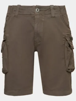 Alpha Industries Szorty materiałowe Crew 176203 Szary Slim Fit