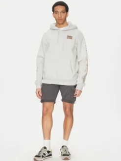 Alpha Industries Szorty materiałowe Crew 176203 Szary Slim Fit