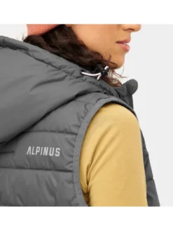 Alpinus Bezrękawnik Monza Szary Active Fit