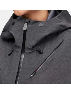 Alpinus Kurtka hardshell Gingera Czarny Regular Fit
