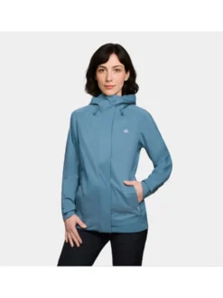 Alpinus Kurtka przeciwdeszczowa Selenga Niebieski Regular Fit
