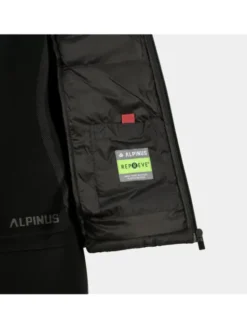 Alpinus Kurtka przejściowa Tunari Czarny Regular Fit