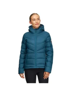 Alpinus Kurtka puchowa Cortina Niebieski Slim Fit