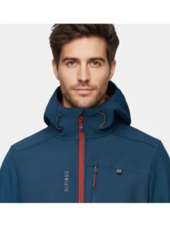 Alpinus Kurtka softshell ASO Niebieski Active Fit