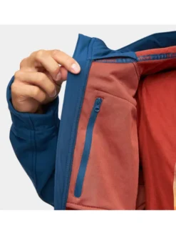 Alpinus Kurtka softshell ASO Niebieski Active Fit