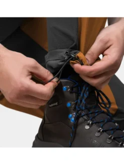 Alpinus Spodnie outdoor Dekan Pomarańczowy Regular Fit