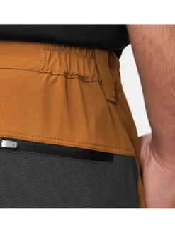 Alpinus Spodnie outdoor Dekan Pomarańczowy Regular Fit
